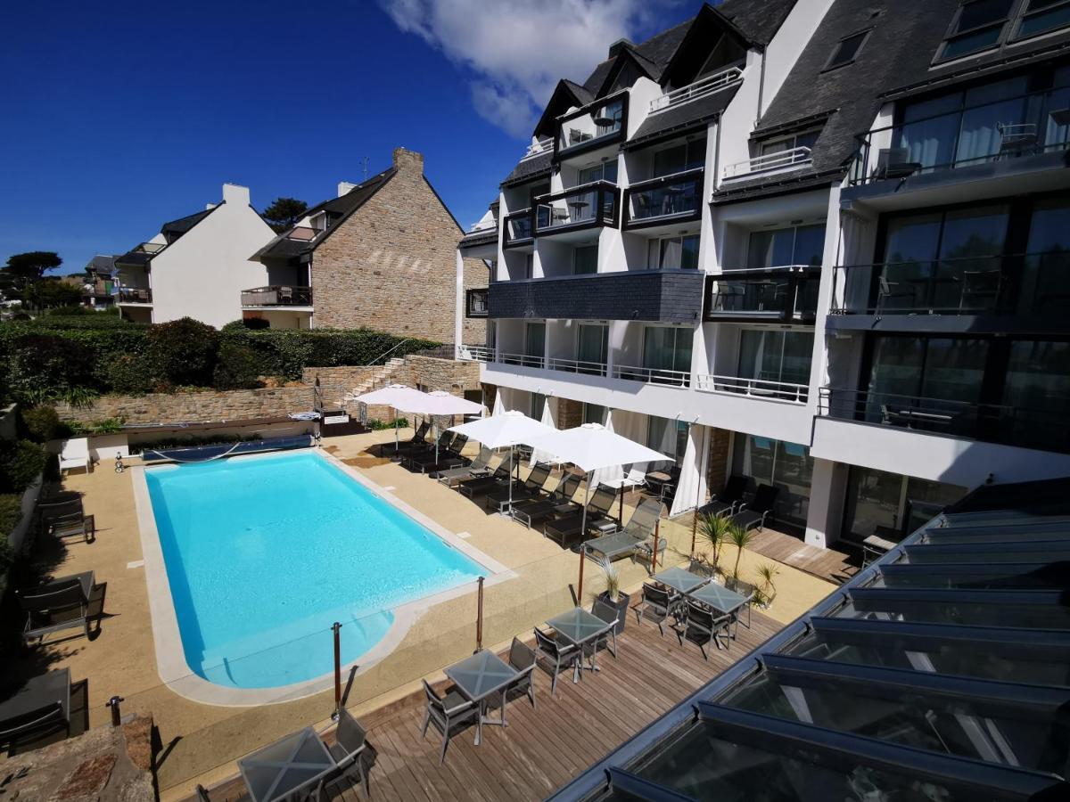 Le Churchill Hotel & Spa Carnac Esterno foto
