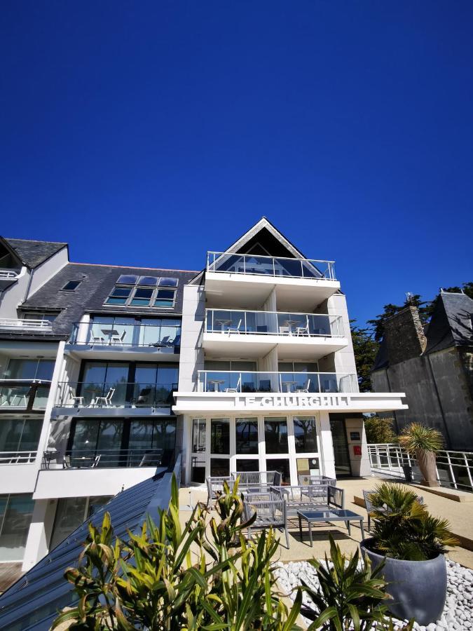 Le Churchill Hotel & Spa Carnac Esterno foto