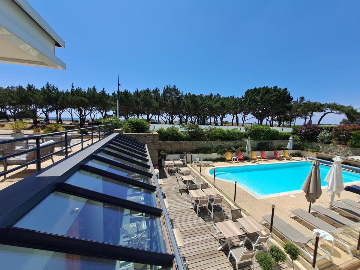 Le Churchill Hotel & Spa Carnac Esterno foto