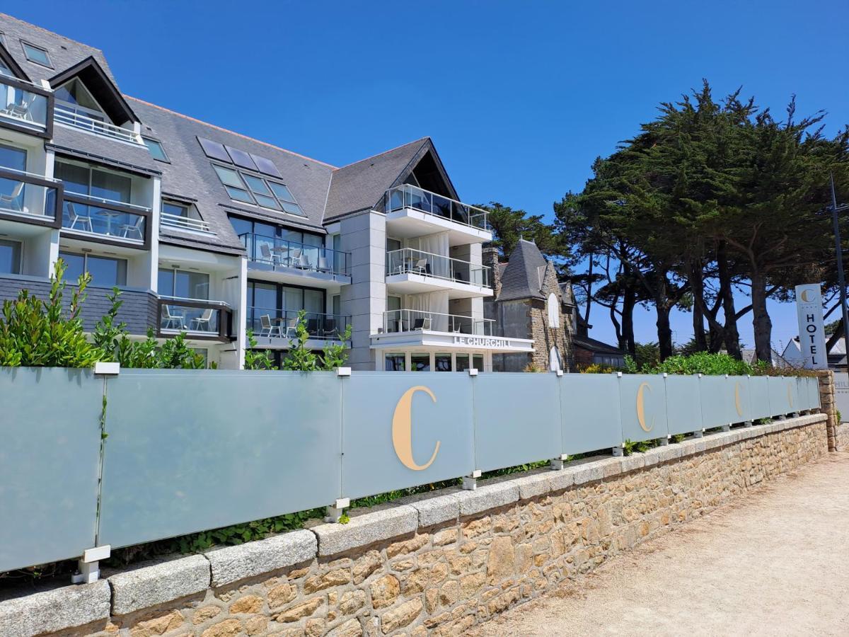 Le Churchill Hotel & Spa Carnac Esterno foto