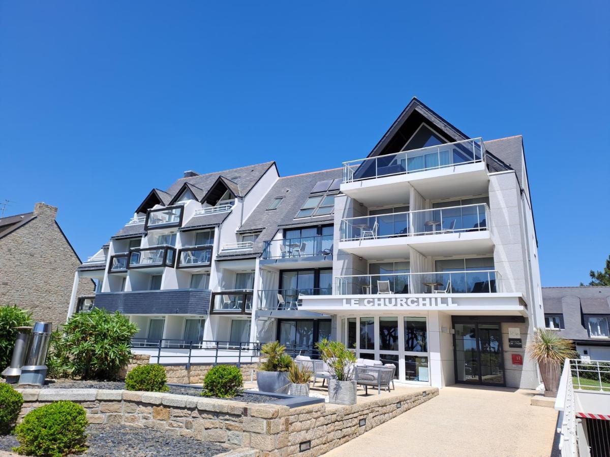 Le Churchill Hotel & Spa Carnac Esterno foto